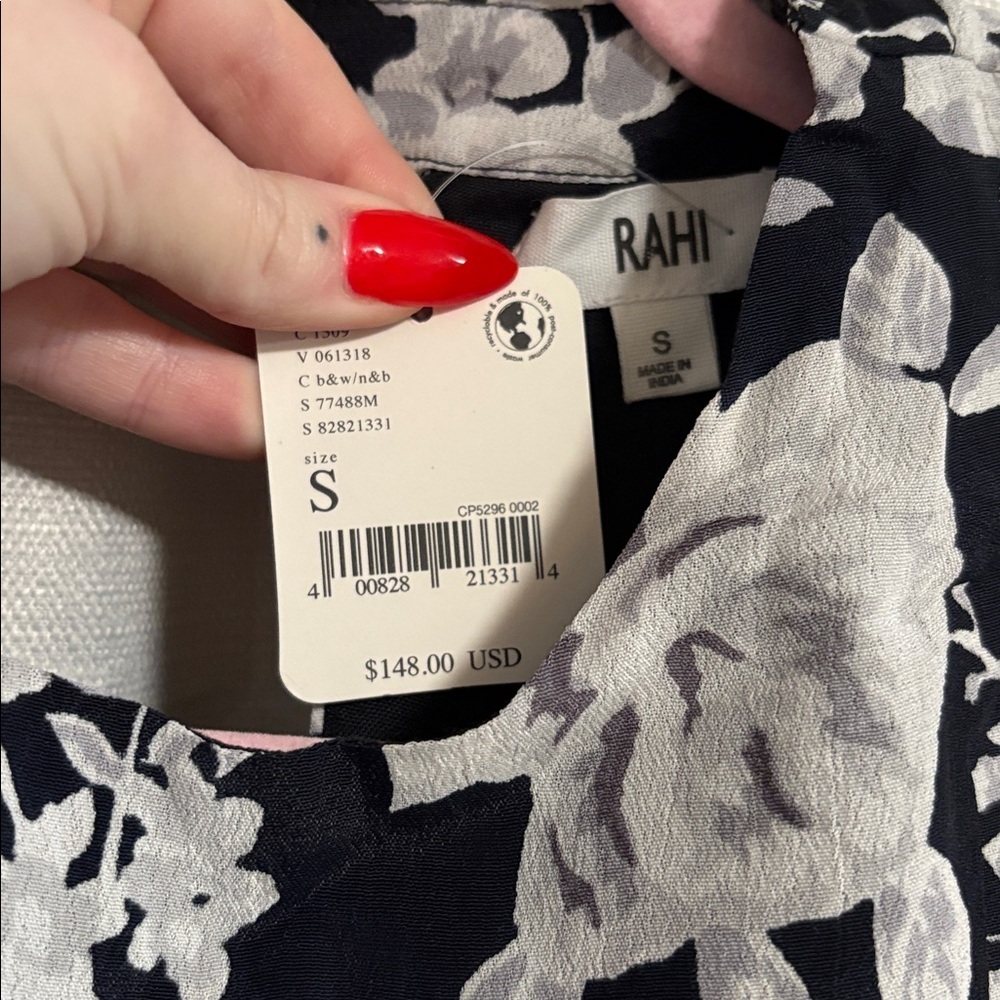 NWT Anthropologie RAHI Flirty Floral Mini Dress - Picture 2 of 5